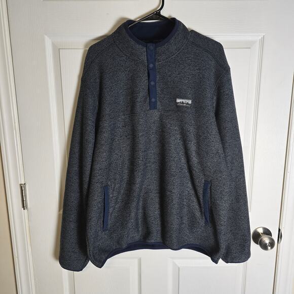 Eddie‎ Bauer Pullover-Gray/Blue-Men's L - Picture 1 of 7